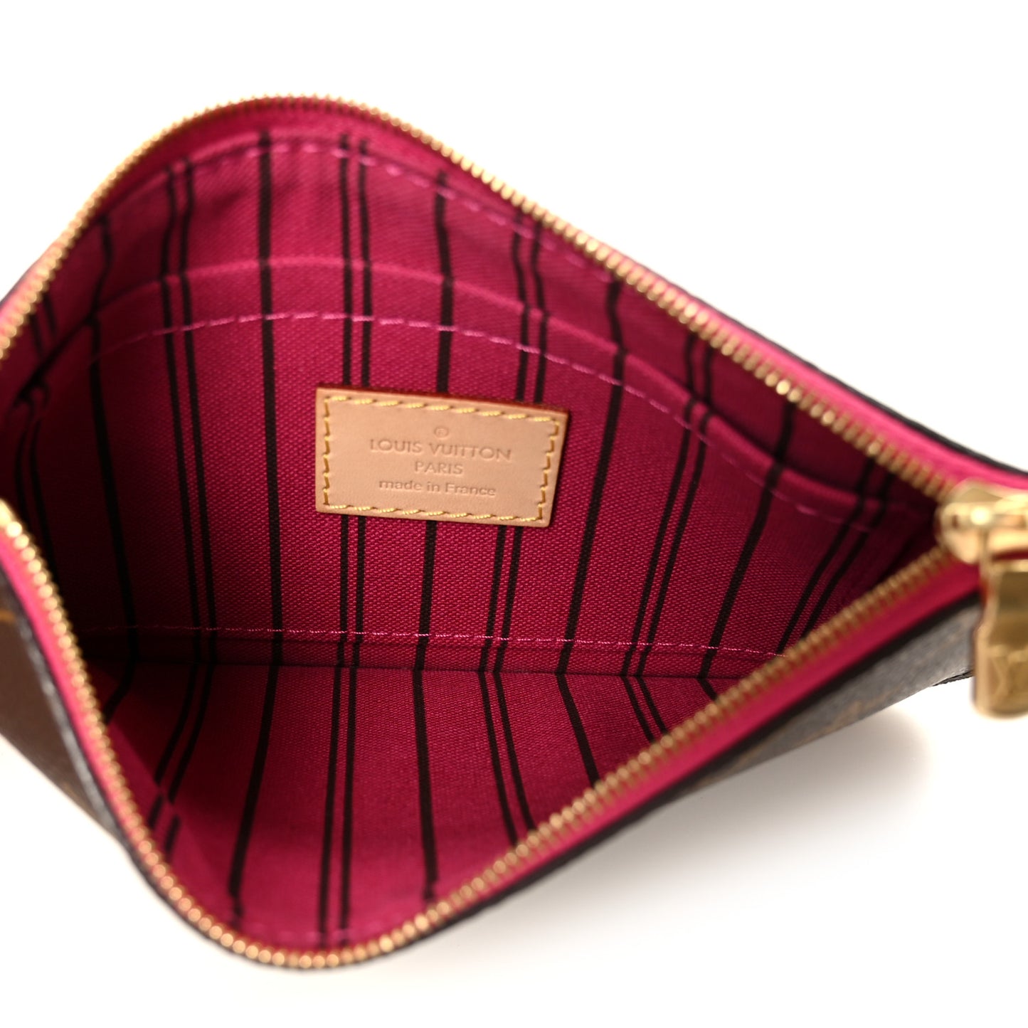 Monogram Neverfull PM Pochette Pivoine