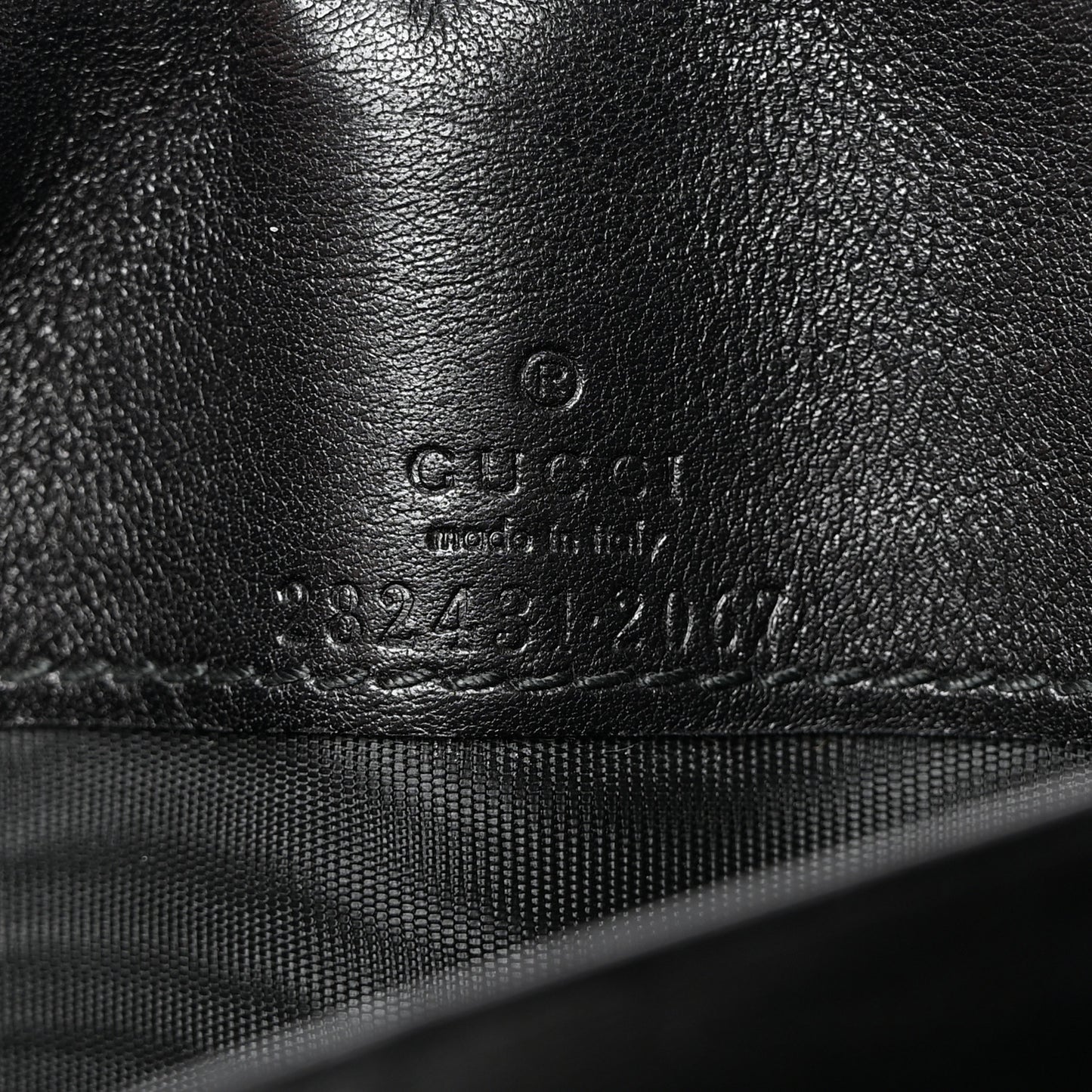 Guccissima Sukey Continental Wallet Continental Wallet Black