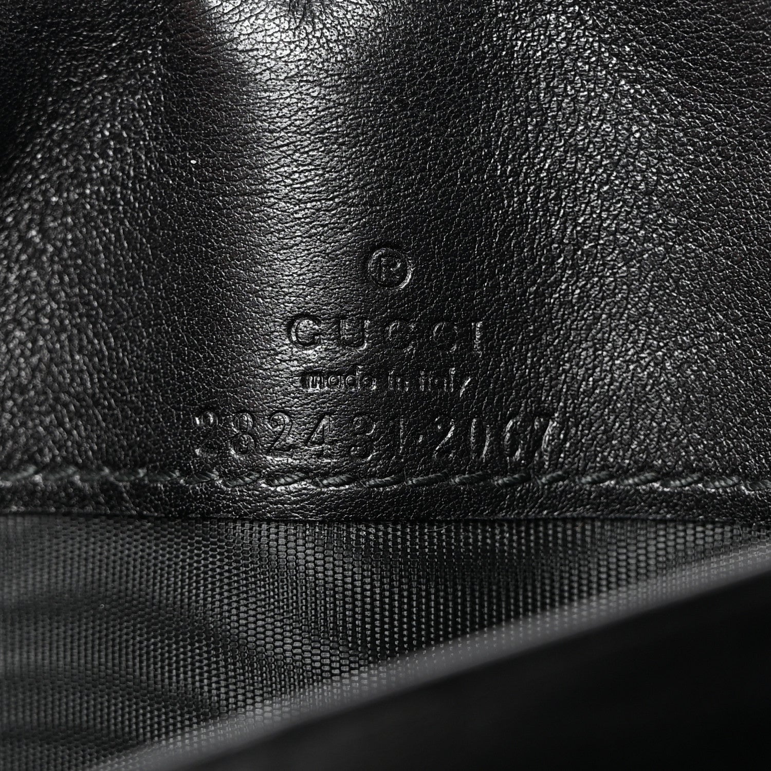 Gucci Guccissima Sukey Continental Wallet Continental Wallet Black 6 of 8