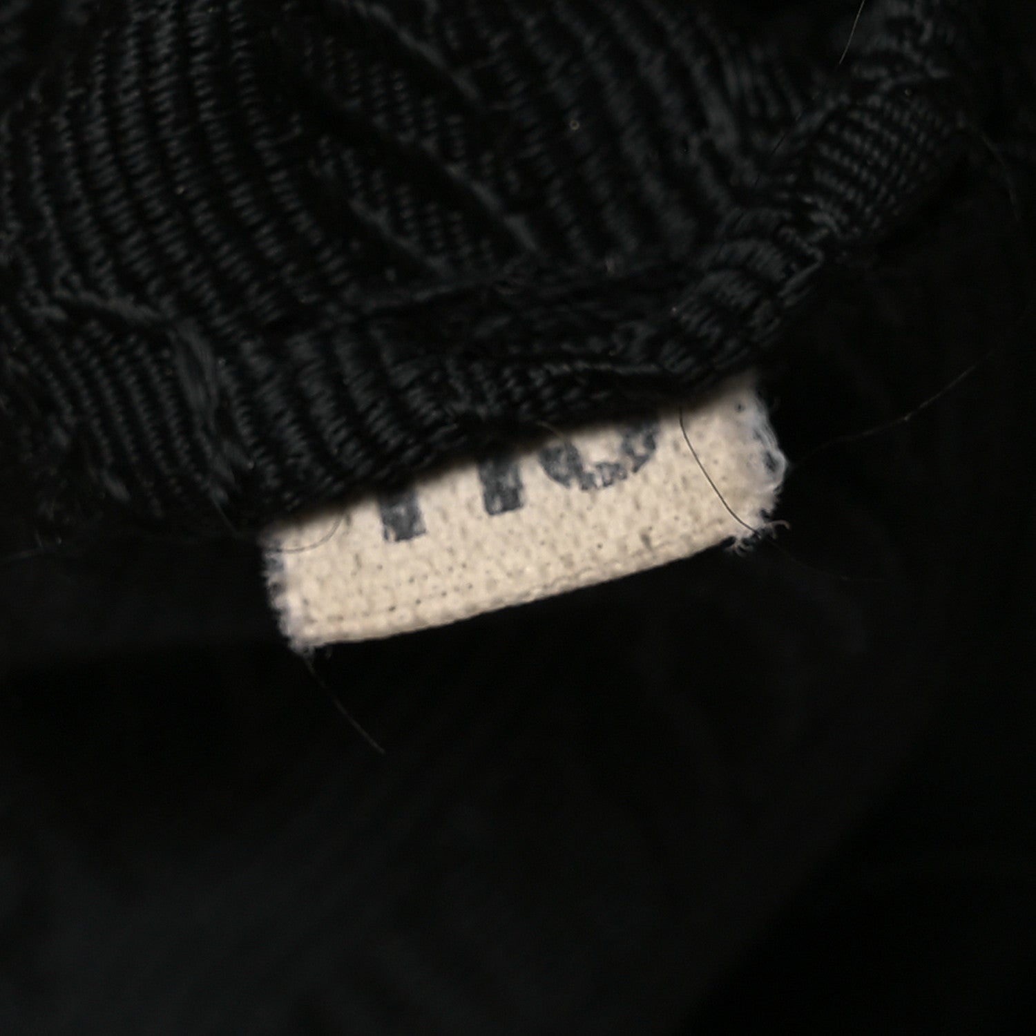 Prada Cinghiale Triangle Tote Black 7 of 13