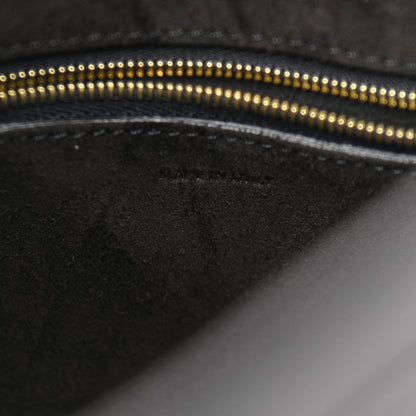 Celine Soft Grained Calfskin Small Sangle Bucket Bag Black 6 of 9