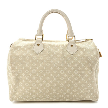 Louis Vuitton Mini Lin Speedy 30 Dune 1 of 12