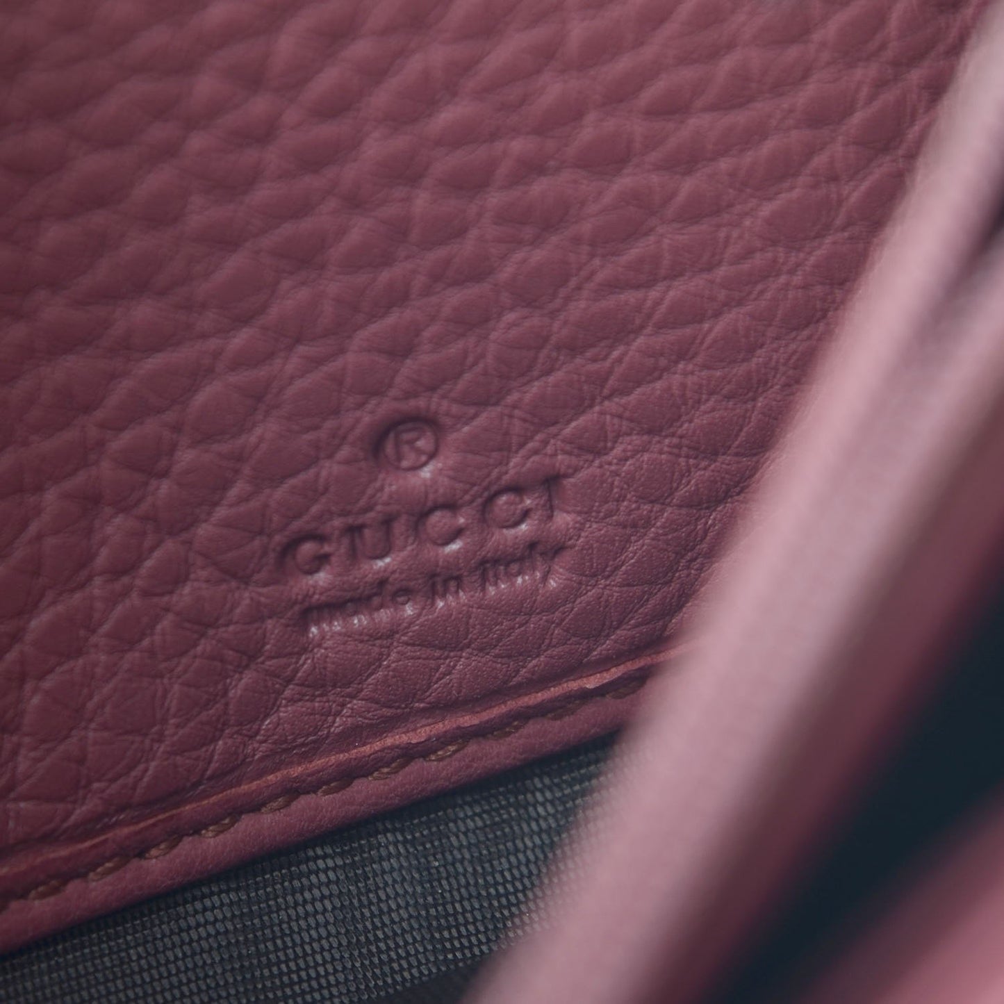 Cellarius Calfskin GG Marmont Continental Wallet Dry Rose