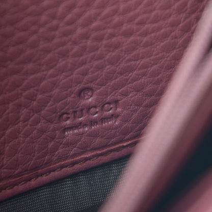 Gucci Cellarius Calfskin GG Marmont Continental Wallet Dry Rose 6 of 9