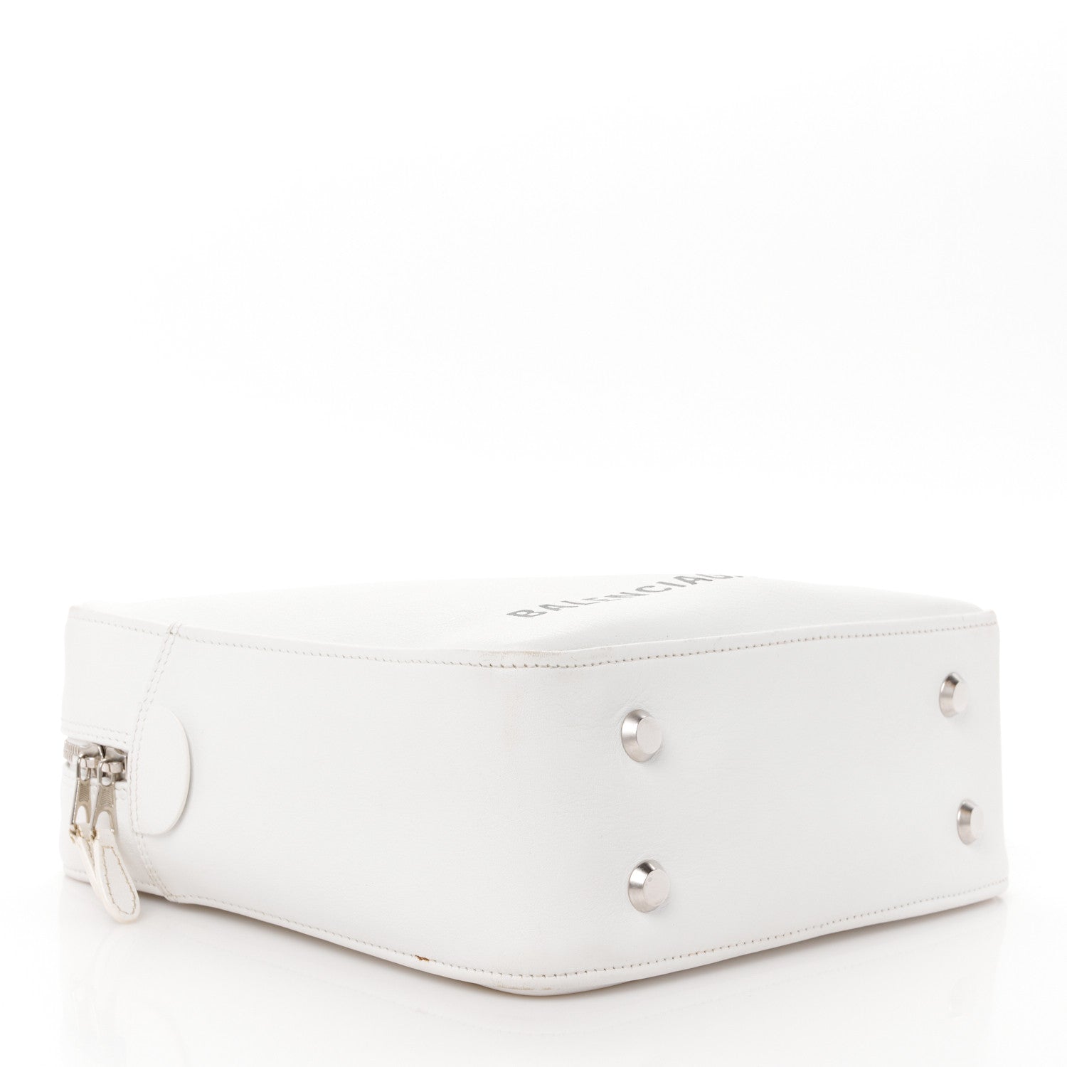 Balenciaga Calfskin S Triangle Duffle White 10 of 15