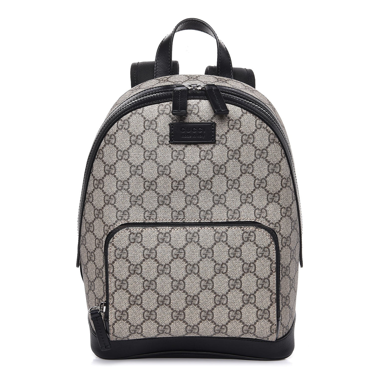 Gucci GG Supreme Monogram Small Eden Day Backpack Black 1 of 7