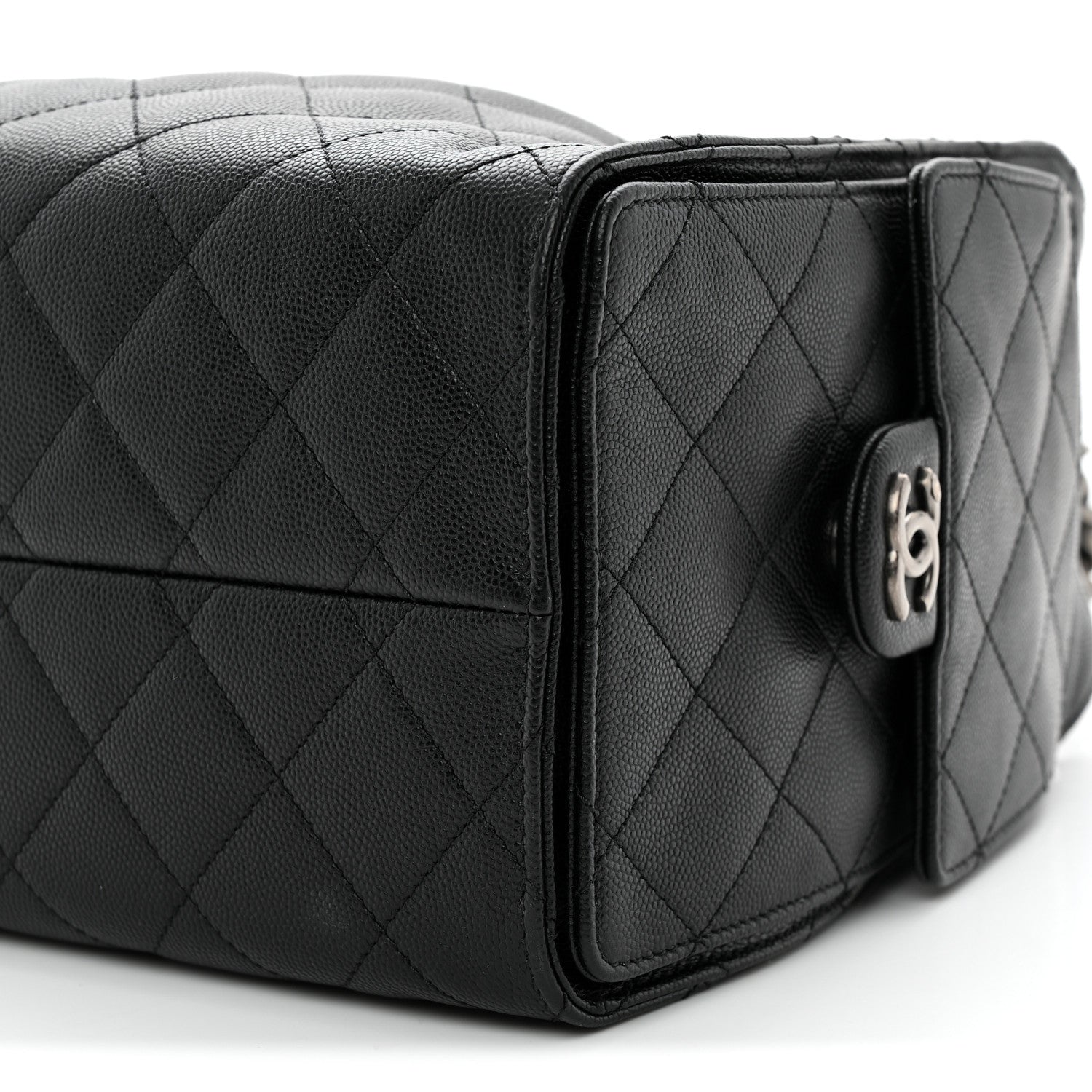 Chanel Caviar Quilted Small Chanel 25 Handbag Black 10 of 11