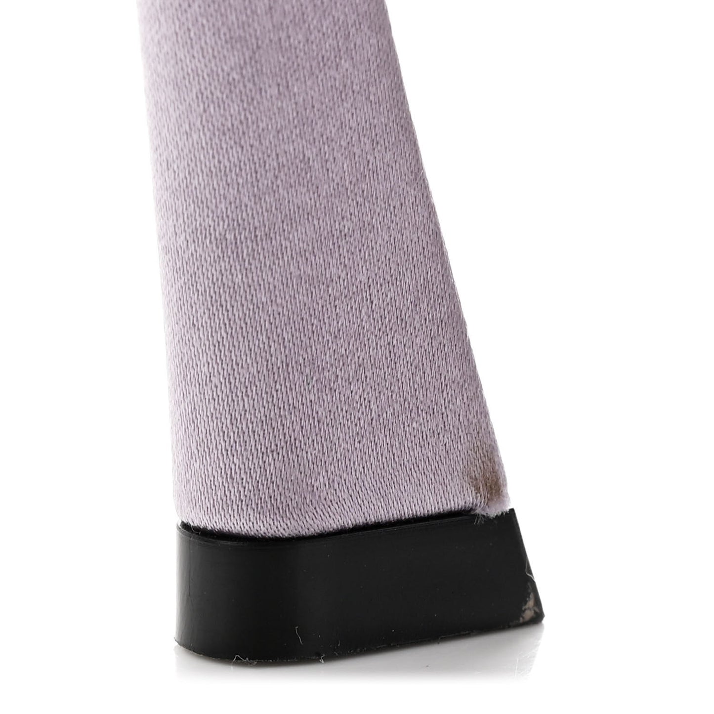 Satin Feather Mae Mule Sandals 38 Soft Lila