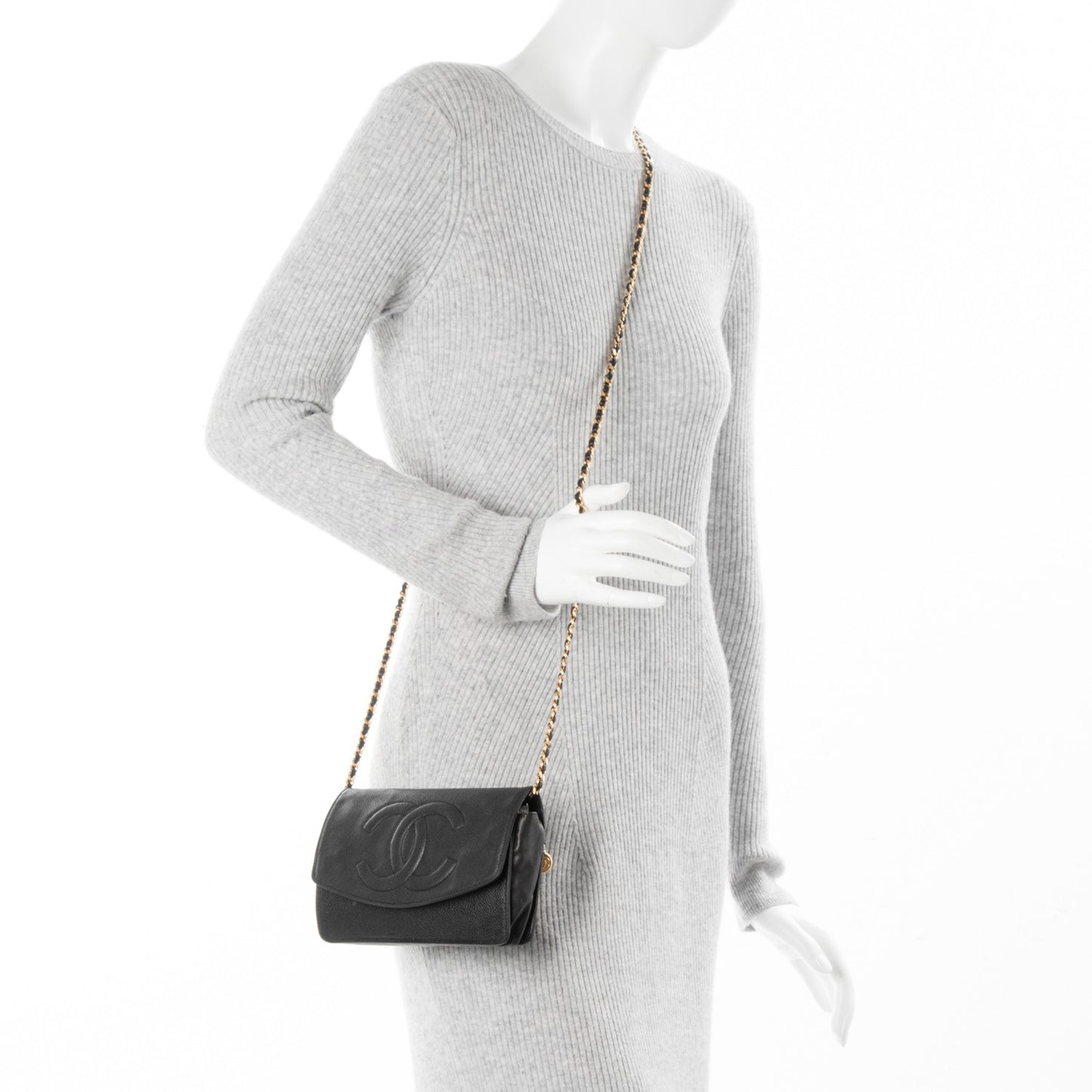 Caviar Timeless CC Wallet On Chain WOC Black