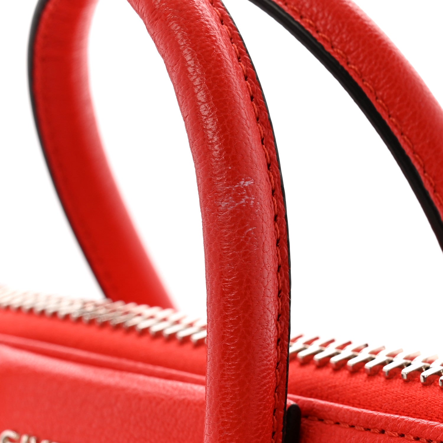 Givenchy Sugar Goatskin Mini Antigona Pop Red 11 of 11