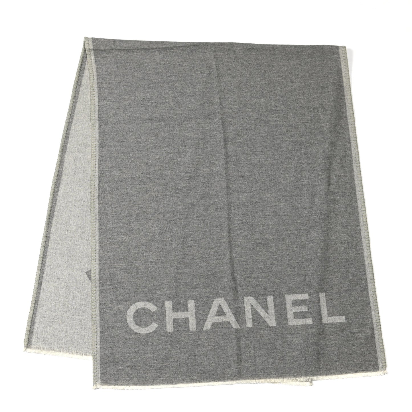 Cashmere CC Scarf Grey