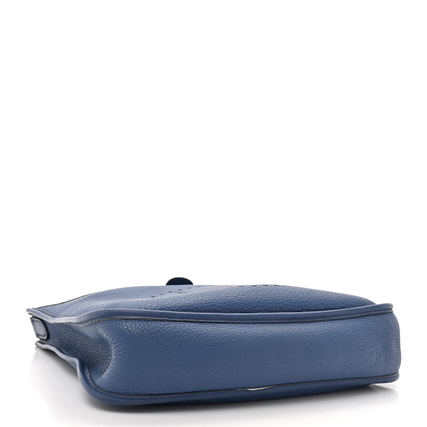 Hermes Taurillon Clemence Evelyne PM Bleu Brighton 4 of 17