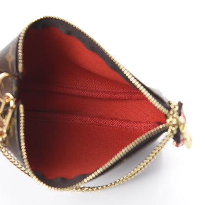 Louis Vuitton Monogram 2020 Christmas Animation Bumper Cars Mini Pochette Accessories Coquelicot 4 of 6