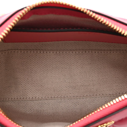 Gucci Calfskin GG Matelasse Chain Handbag Rhodamine Pink Natural 5 of 10