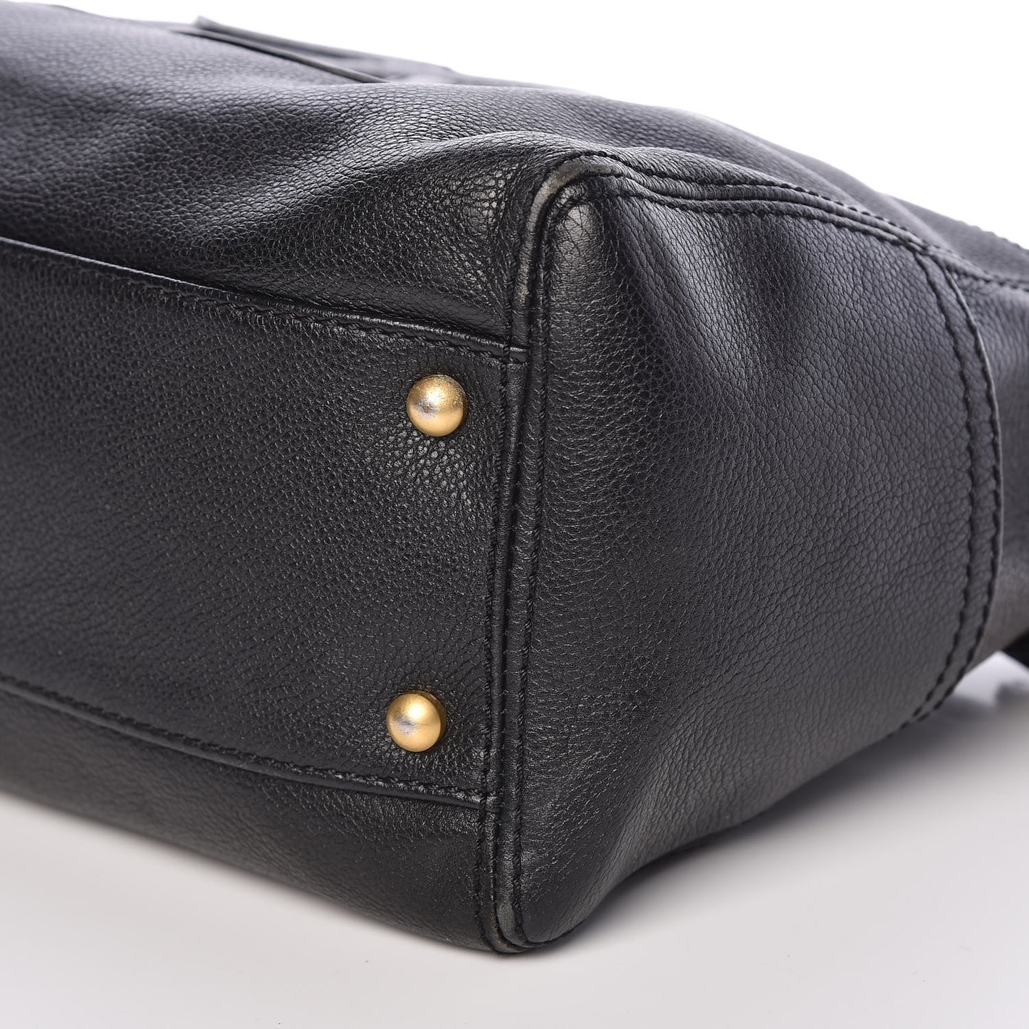 Calfskin Hobo Black
