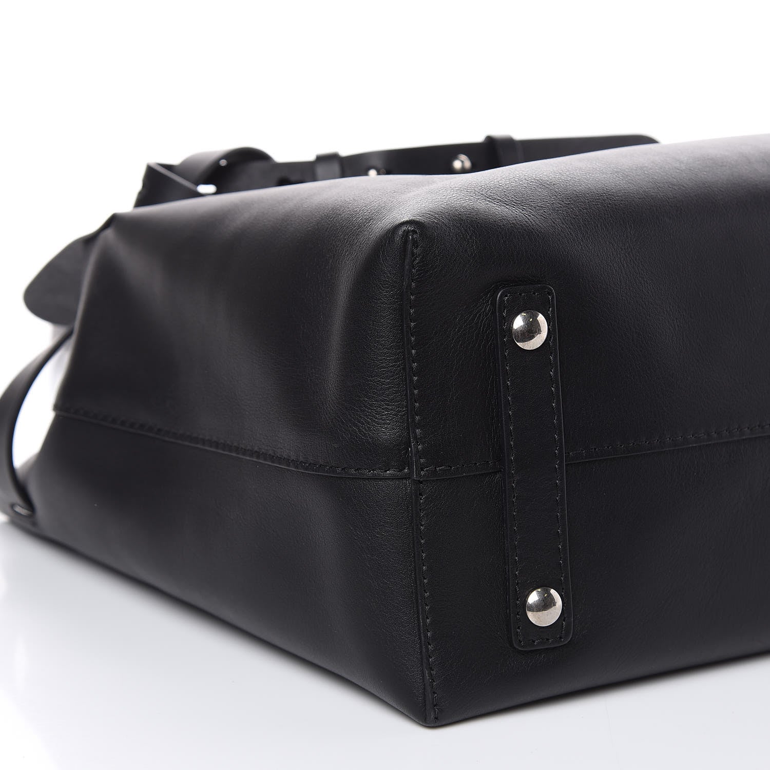 Burberry Soft Calfskin Medium Belt Bag Black 8 of 13