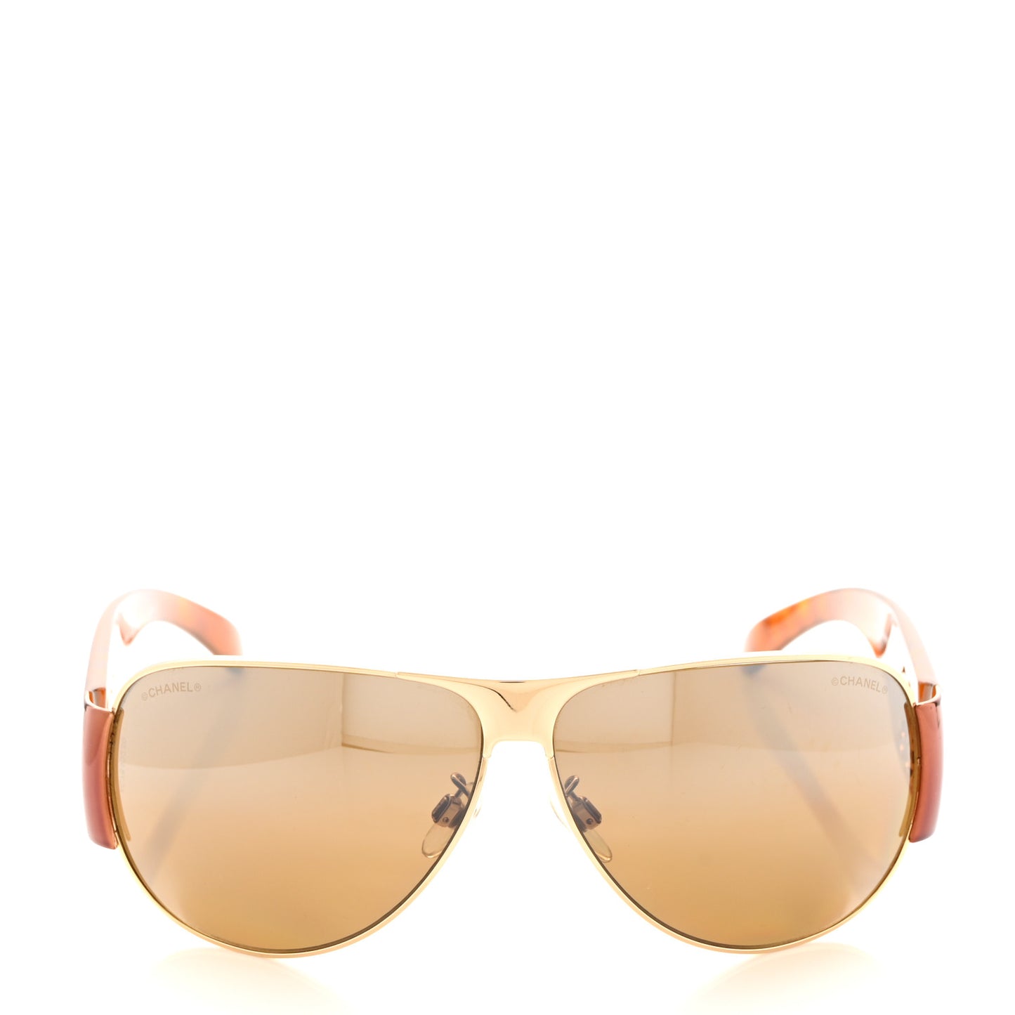 Acetate Aviator CC Sunglasses 4153 Brown