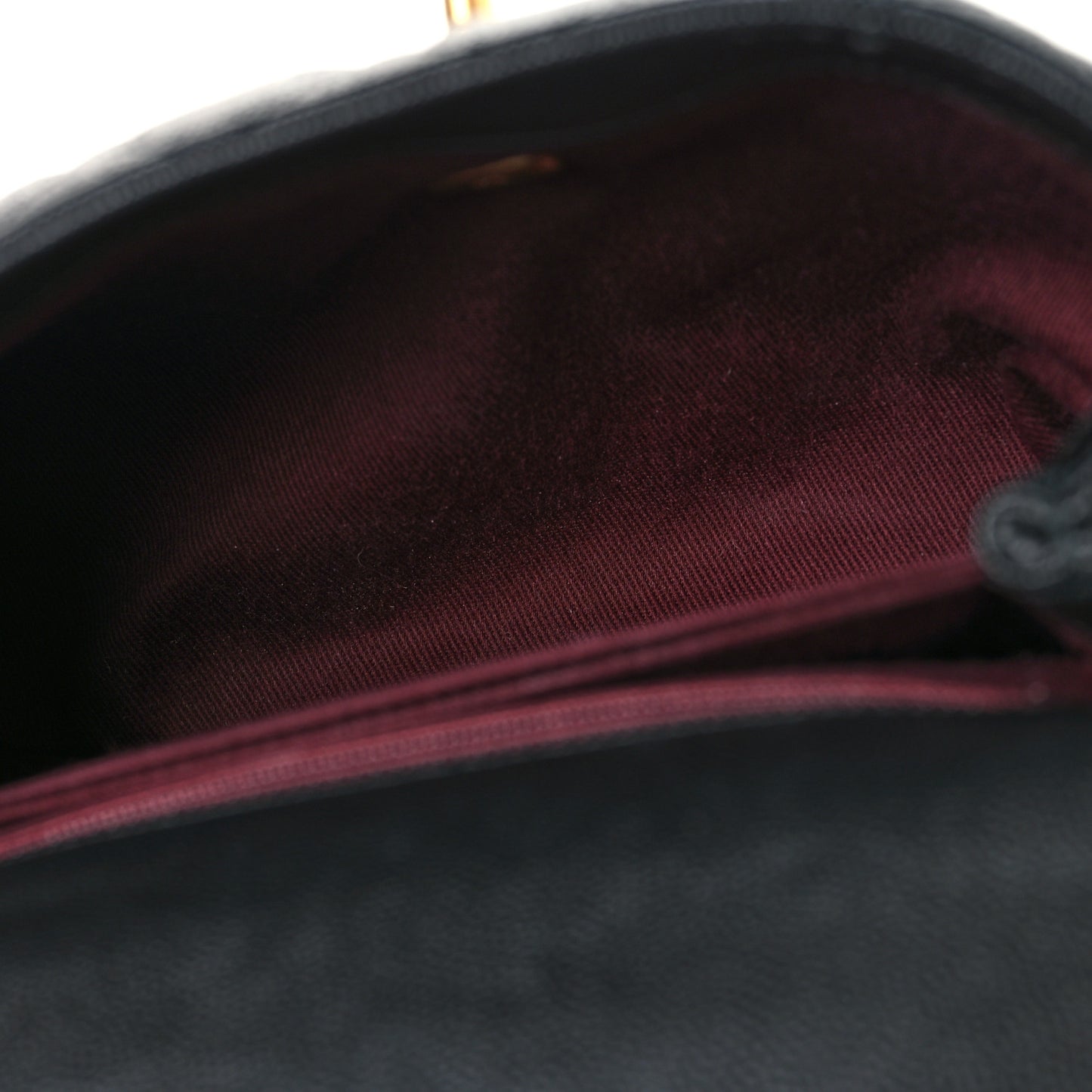 Caviar Quilted Mini Coco Handle Flap Black