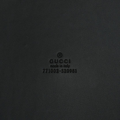 Gucci Perforated GG Embossed Duffle Bag Black 6 of 9