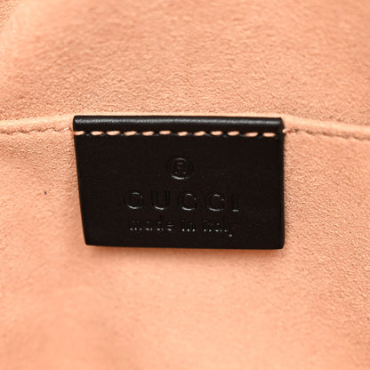 Gucci Calfskin Matelasse GG Marmont Belt Bag 85 34 Black 6 of 11