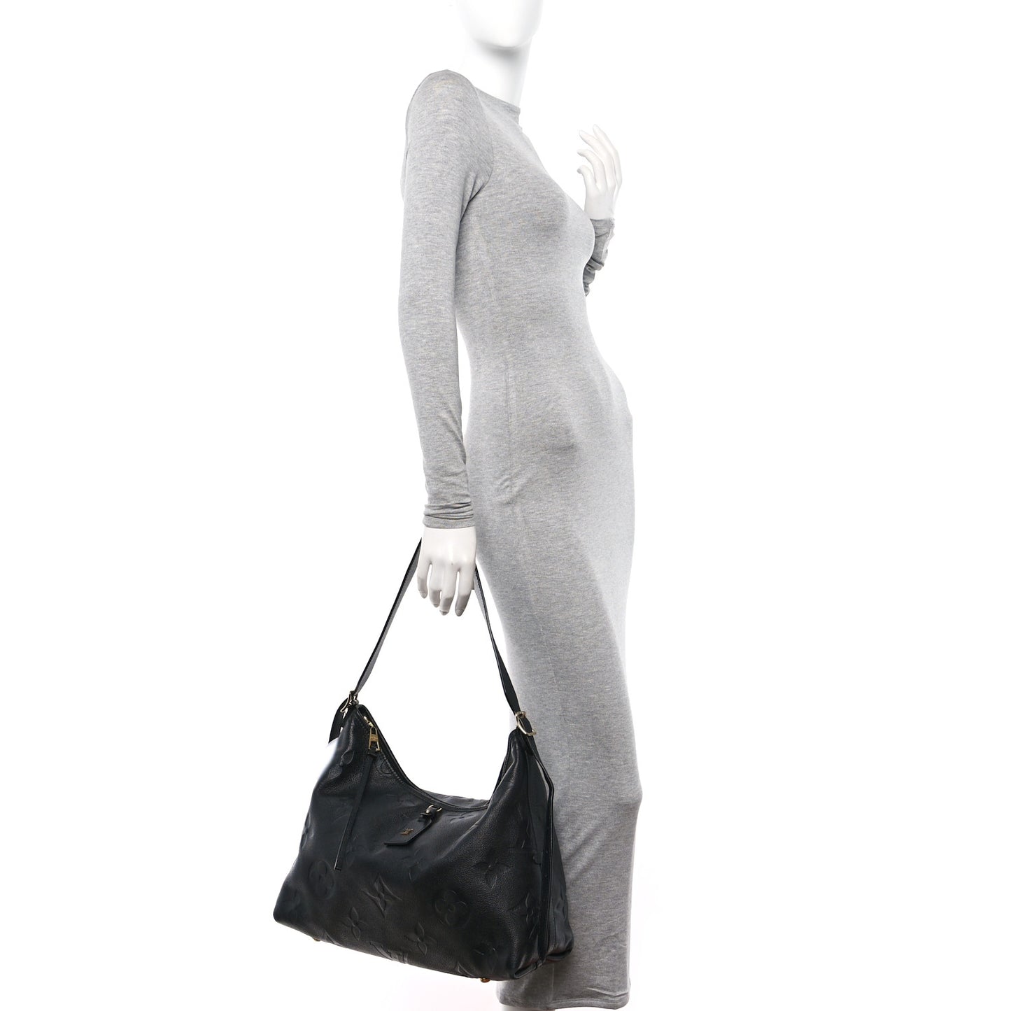 Empreinte Monogram Giant CarryAll MM Black