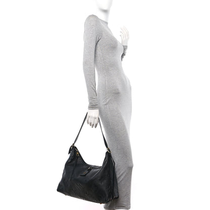Louis Vuitton Empreinte Monogram Giant CarryAll MM Black 2 of 12