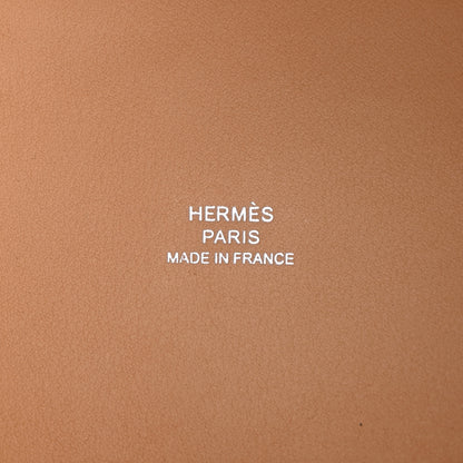 Hermes Ostrich Micro Picotin Lock Chai 6 of 10