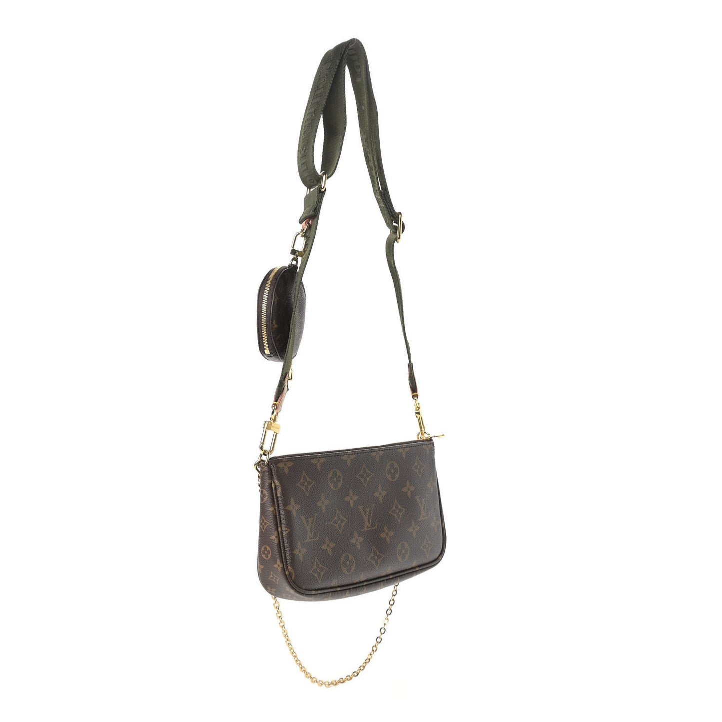 Monogram Multi Pochette Accessories Kaki
