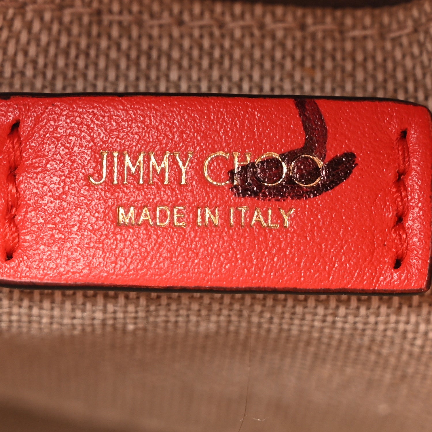 Jimmy Choo Raffia Bon Bon Bow Bucket Bag Natural Paprika 6 of 10