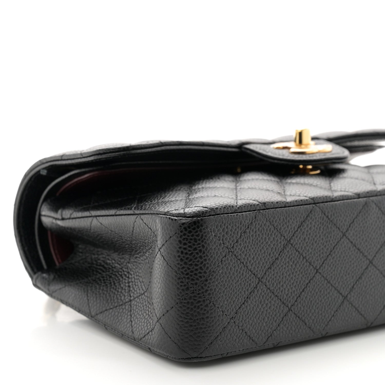Chanel Caviar Quilted Small Double Flap Black 9 of 11