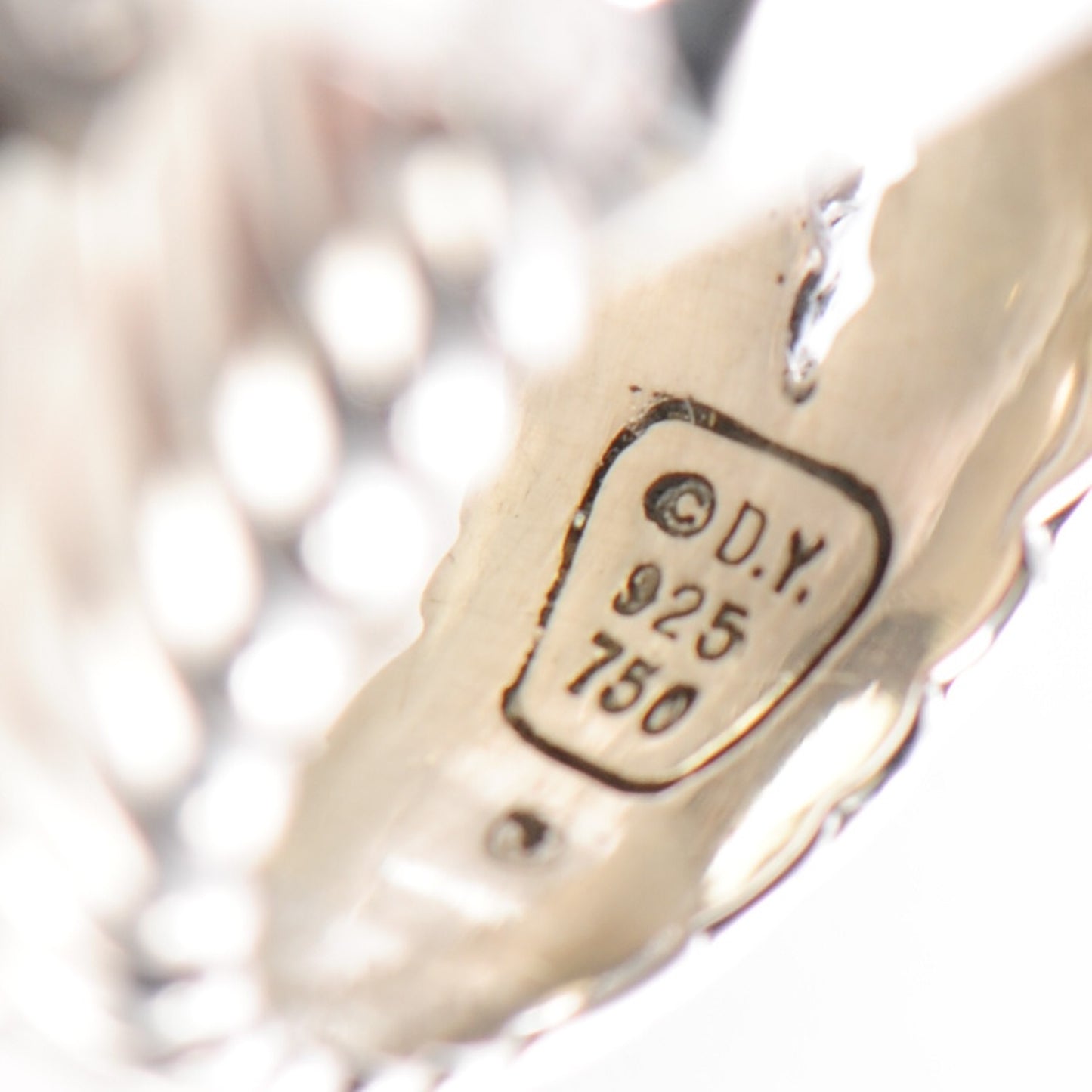 Sterling Silver 18K White Gold Diamond Lemon Quartz 14mm Albion Ring 47 4