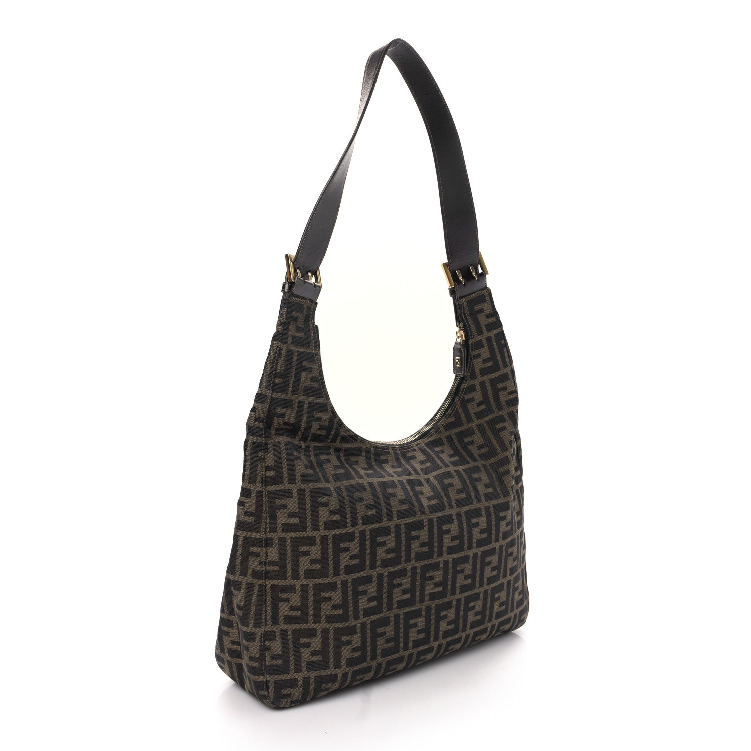 Fendi Zucca Shoulder Bag Tobacco 3 of 8