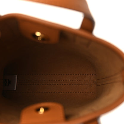 MCM Visetos X-Mini Aren Tote Cognac 5 of 8
