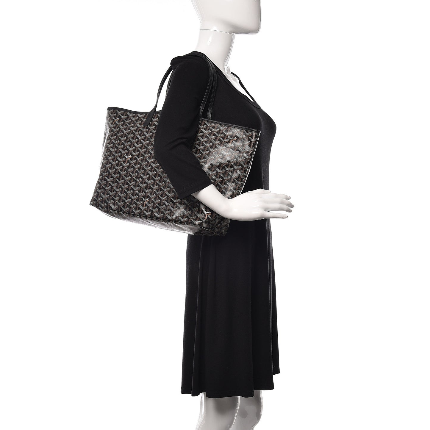 Goyardine Saint Louis PM Black