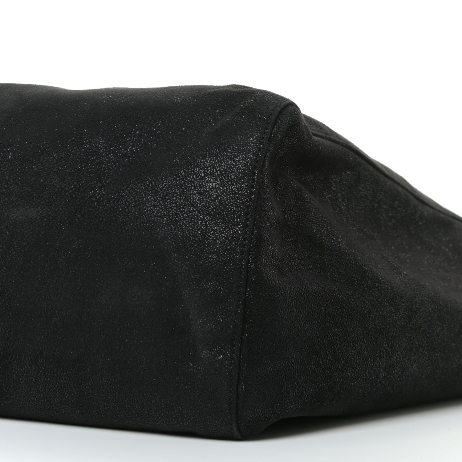 Stella McCartney Shaggy Deer Falabella East West Shopper Tote Black 9 of 11
