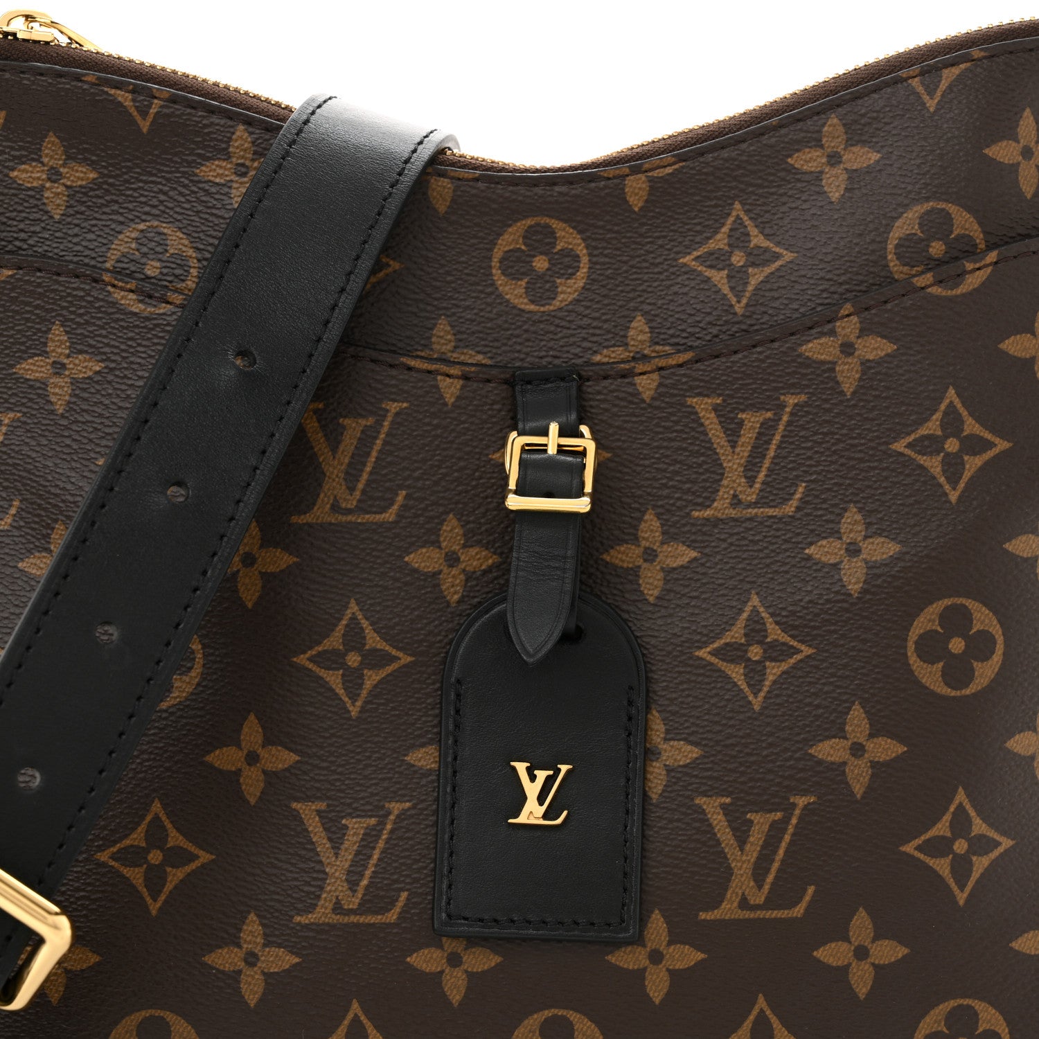 Louis Vuitton Monogram Odeon MM Black 7 of 9
