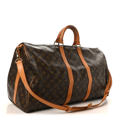 Louis Vuitton Monogram Keepall Bandouliere 55 2 of 11