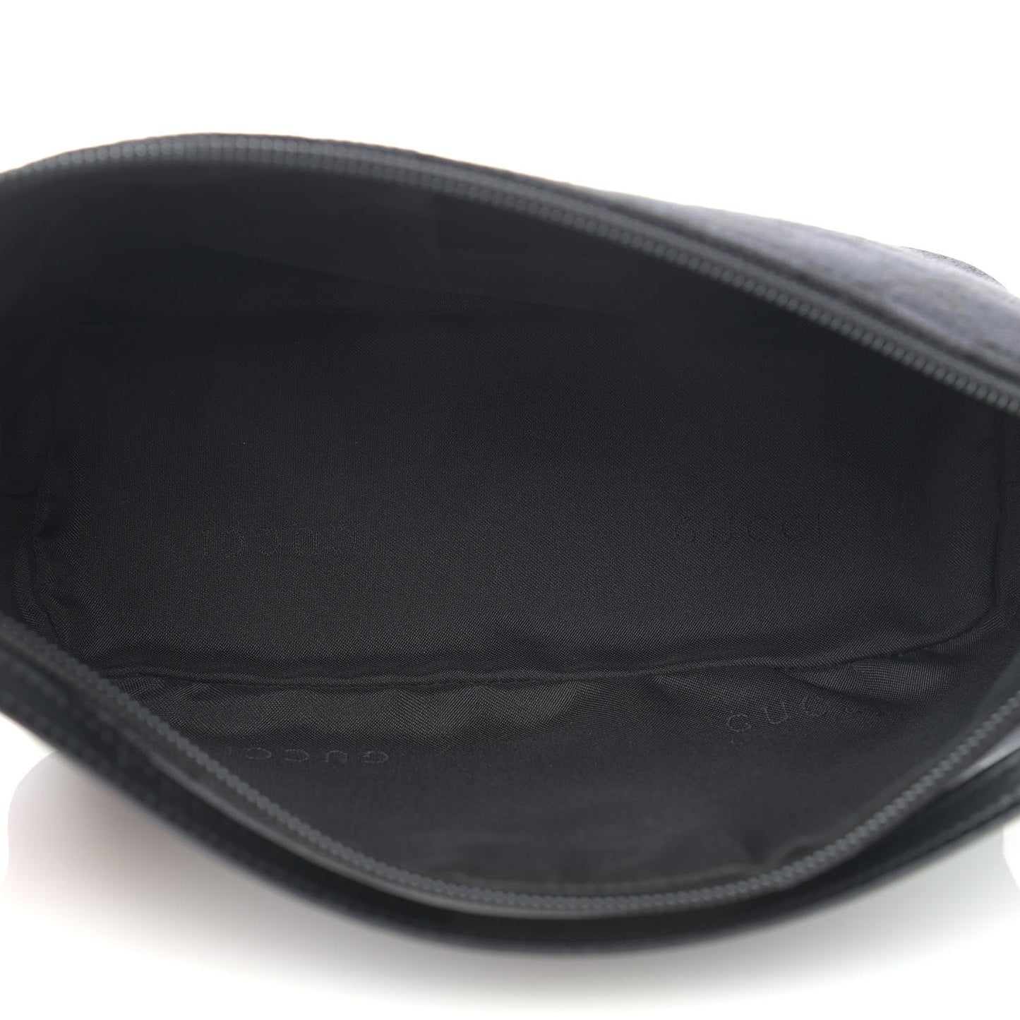 Monogram Web Boat Pochette Black