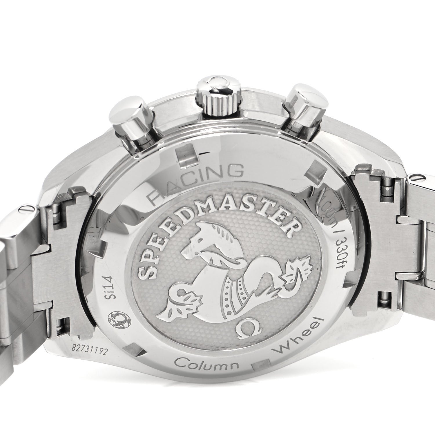 Omega Stainless Steel 40mm Speedmaster Racing Co-Axial Chronograph Automatic Watch Black 326.30.40.50.01.001 4 of 5