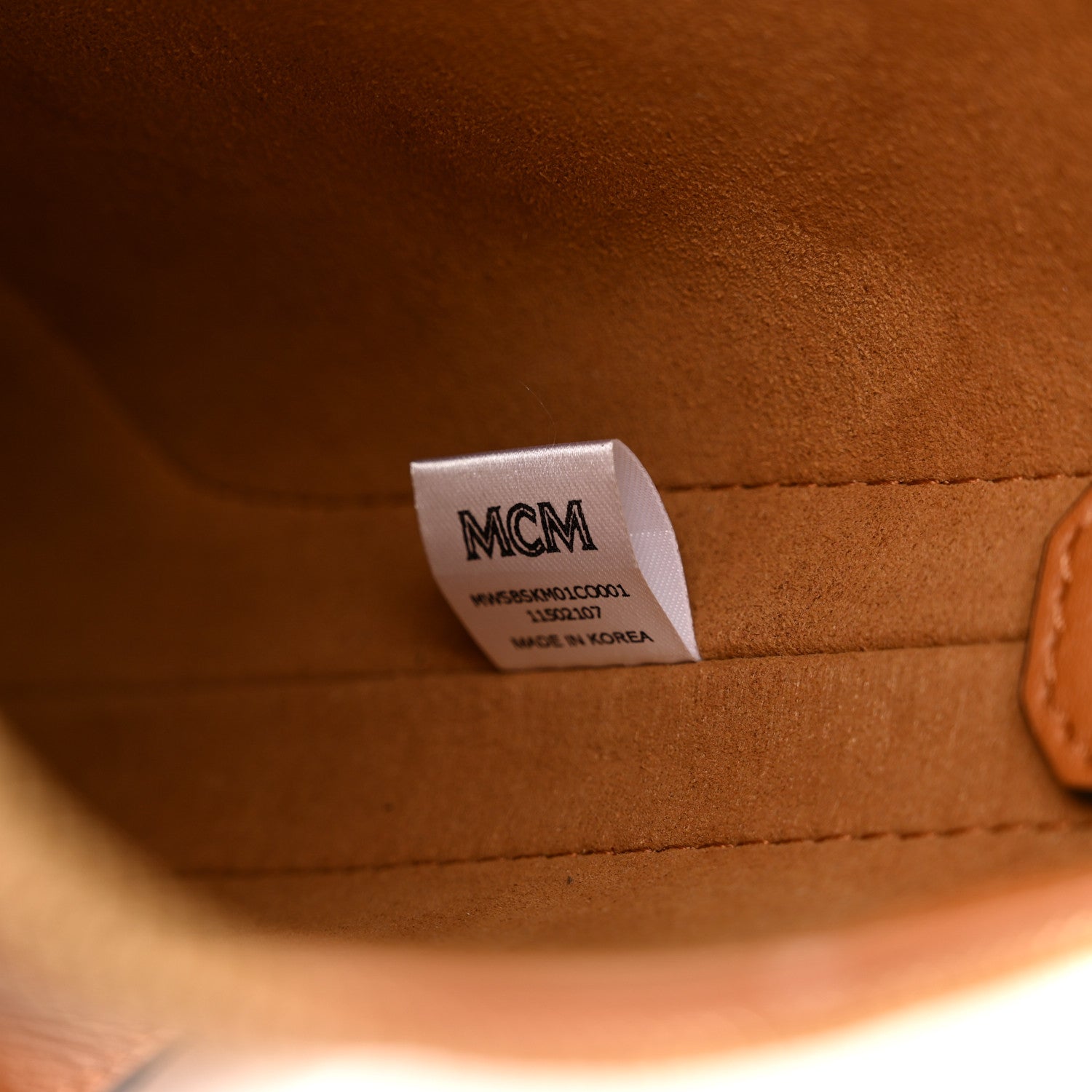 MCM Visetos Small Klara Hobo Cognac 6 of 10