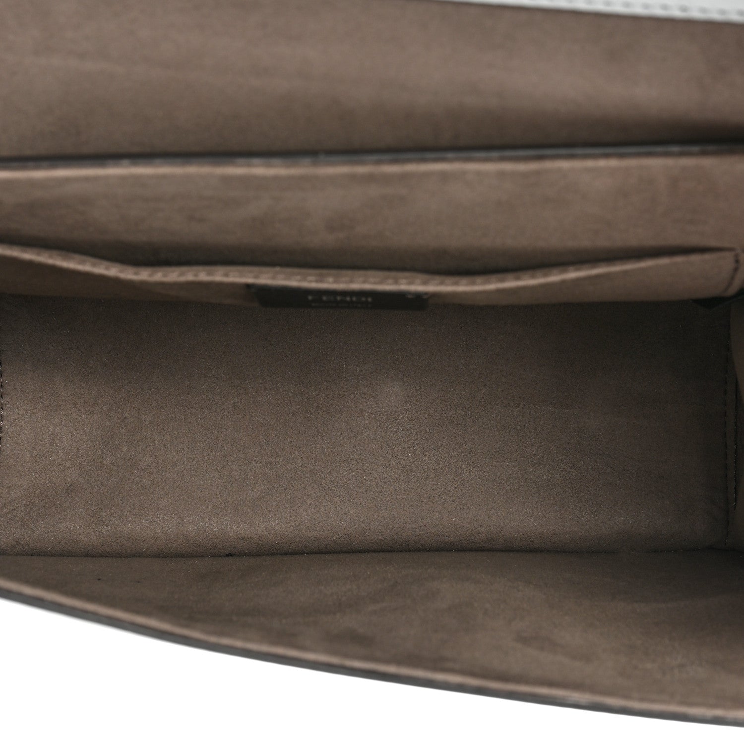 Fendi Vitello Century Opaco F is Fendi Kan I Shoulder Bag Grigio Perla 5 of 20