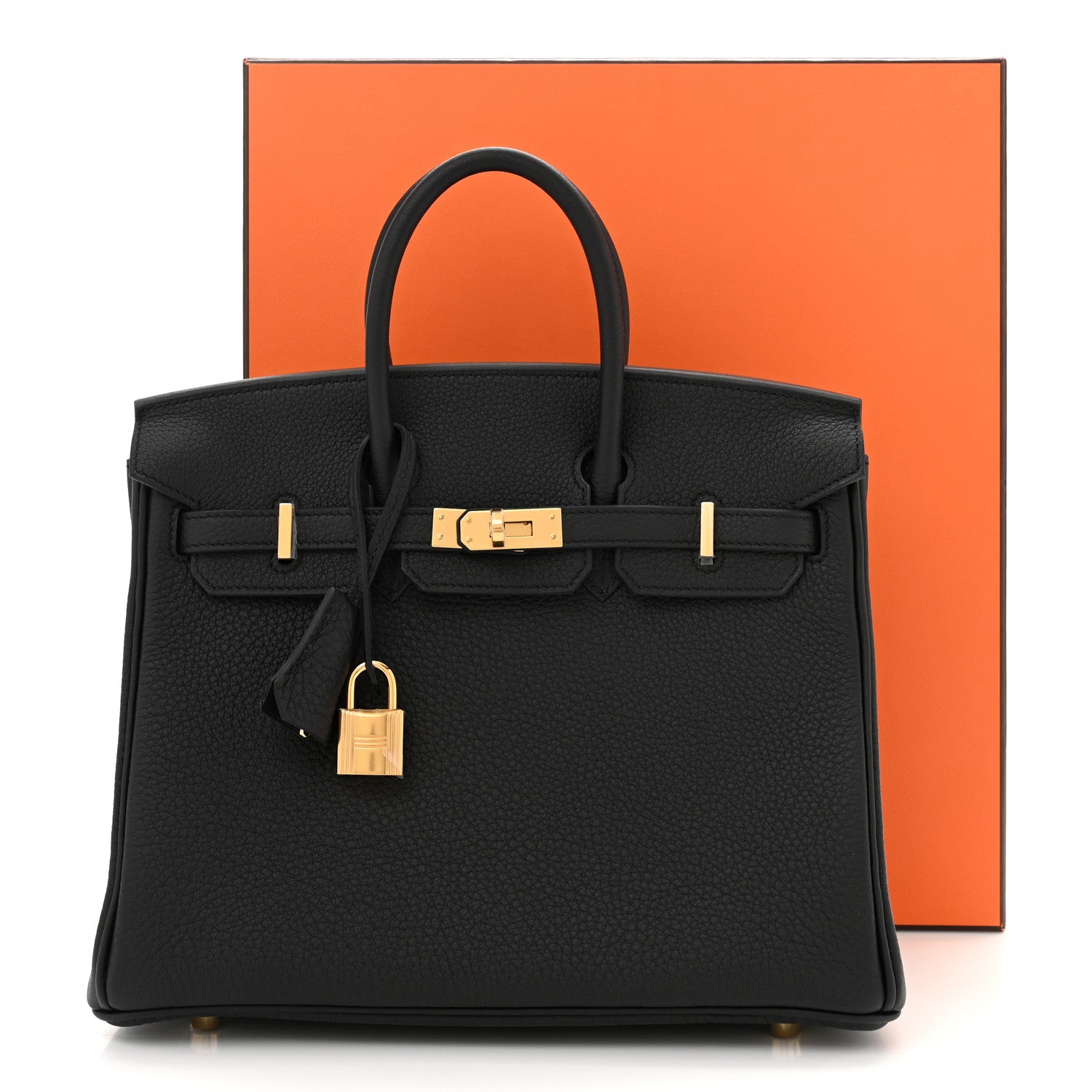Hermes Togo Birkin 25 Black 11 of 11