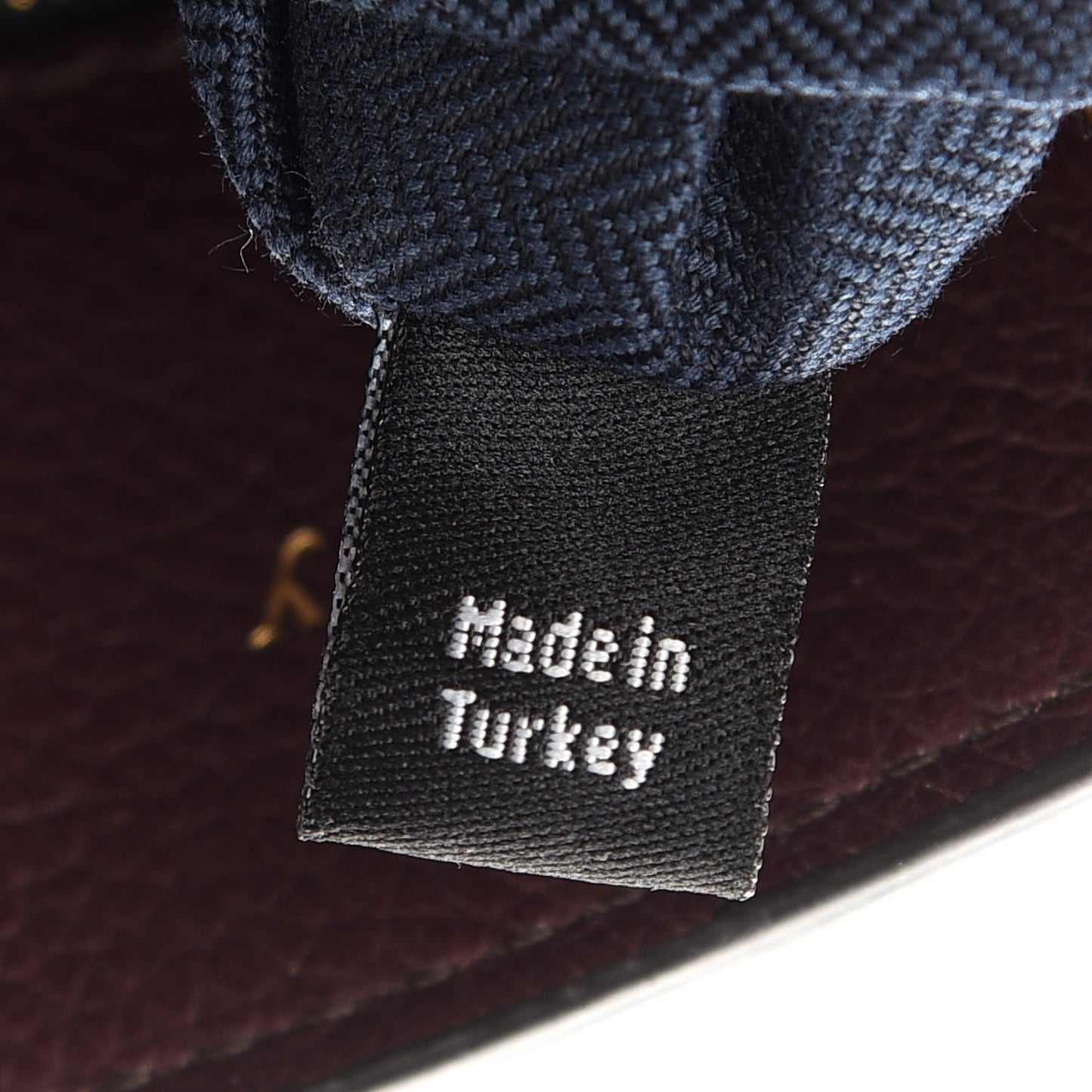 Small Classic Grain Small Hampstead Oxblood