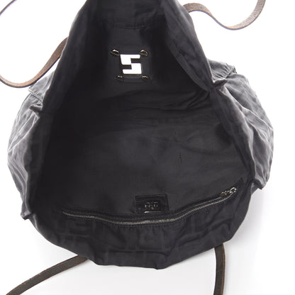 Fendi Canvas FF Tote Black 4 of 8