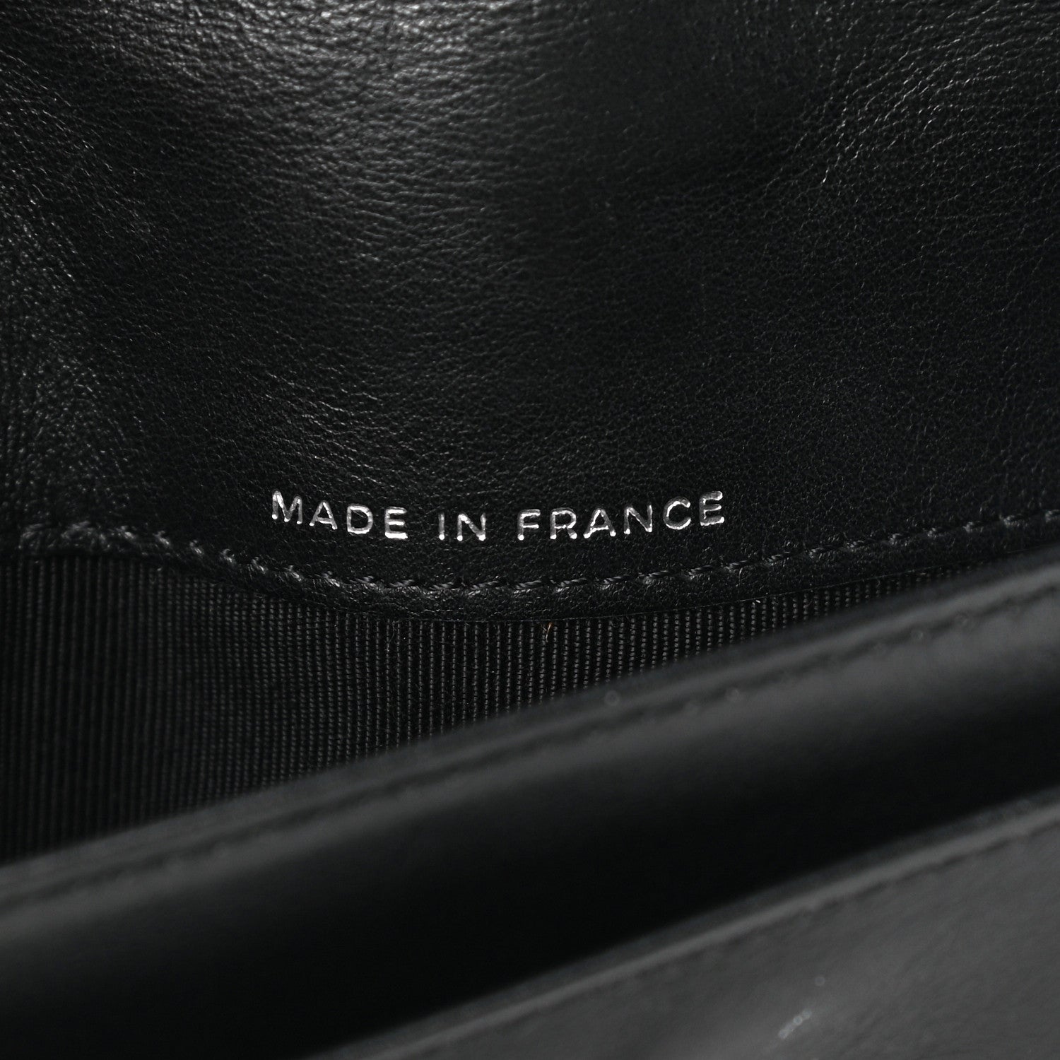Chanel Patent Quilted Brilliant Yen Wallet Black 7 of 12