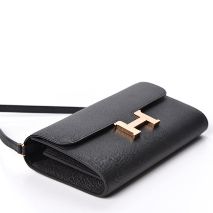 Hermes Epsom Constance Wallet To Go Black 3 of 9