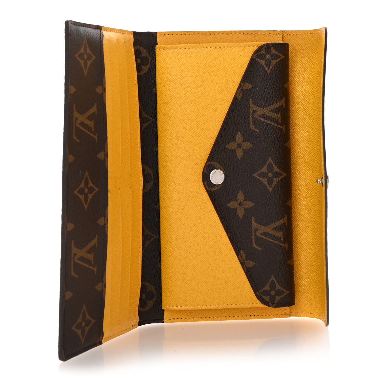 Louis Vuitton Monogram Epi Marie-Lou Long Wallet Citron 5 of 6