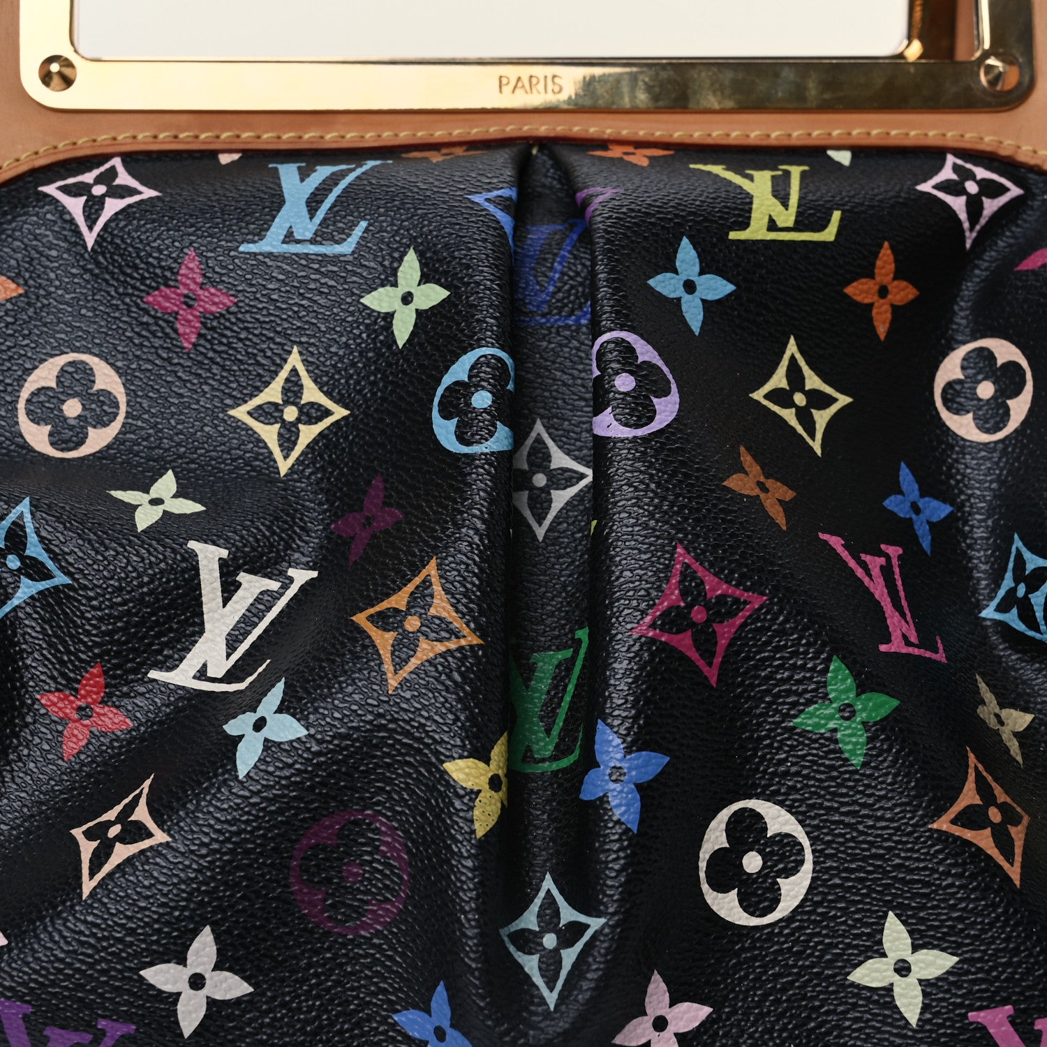 Louis Vuitton Monogram Multicolor Judy GM Black 7 of 13