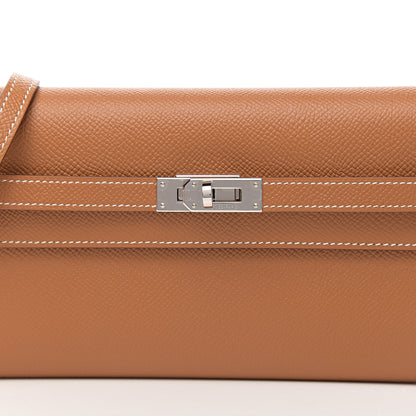 Hermes Epsom Kelly Wallet To Go Gold 8 of 8