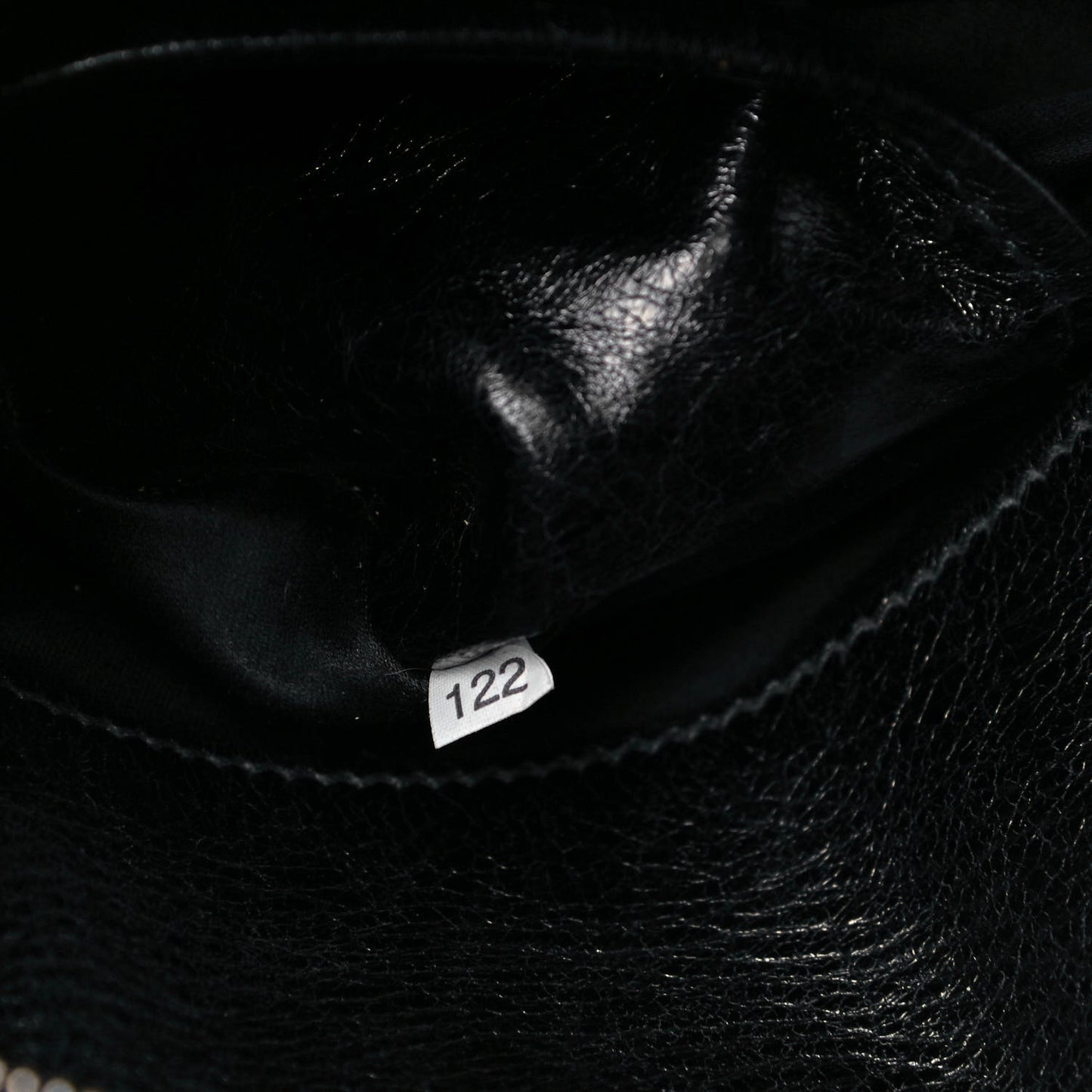 Vitello Lux Mini Bow Bag Black